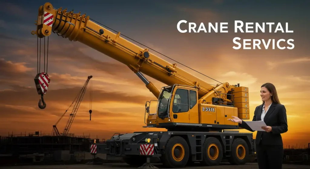 Crane rental services Dubai
