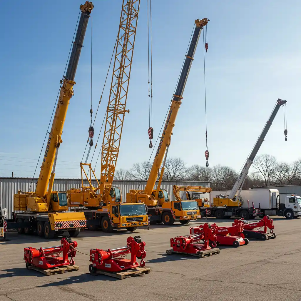 Crane rental services Dubai 6