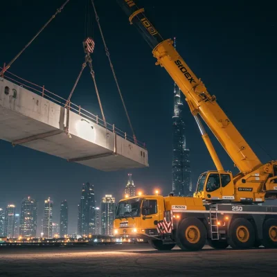 Case Study: A 250-Ton Lift for a Major Dubai Infrastructure Project